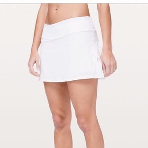 Lululemon white skirt